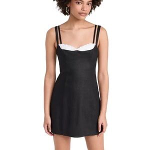 Reformation Lovella Linen Dress